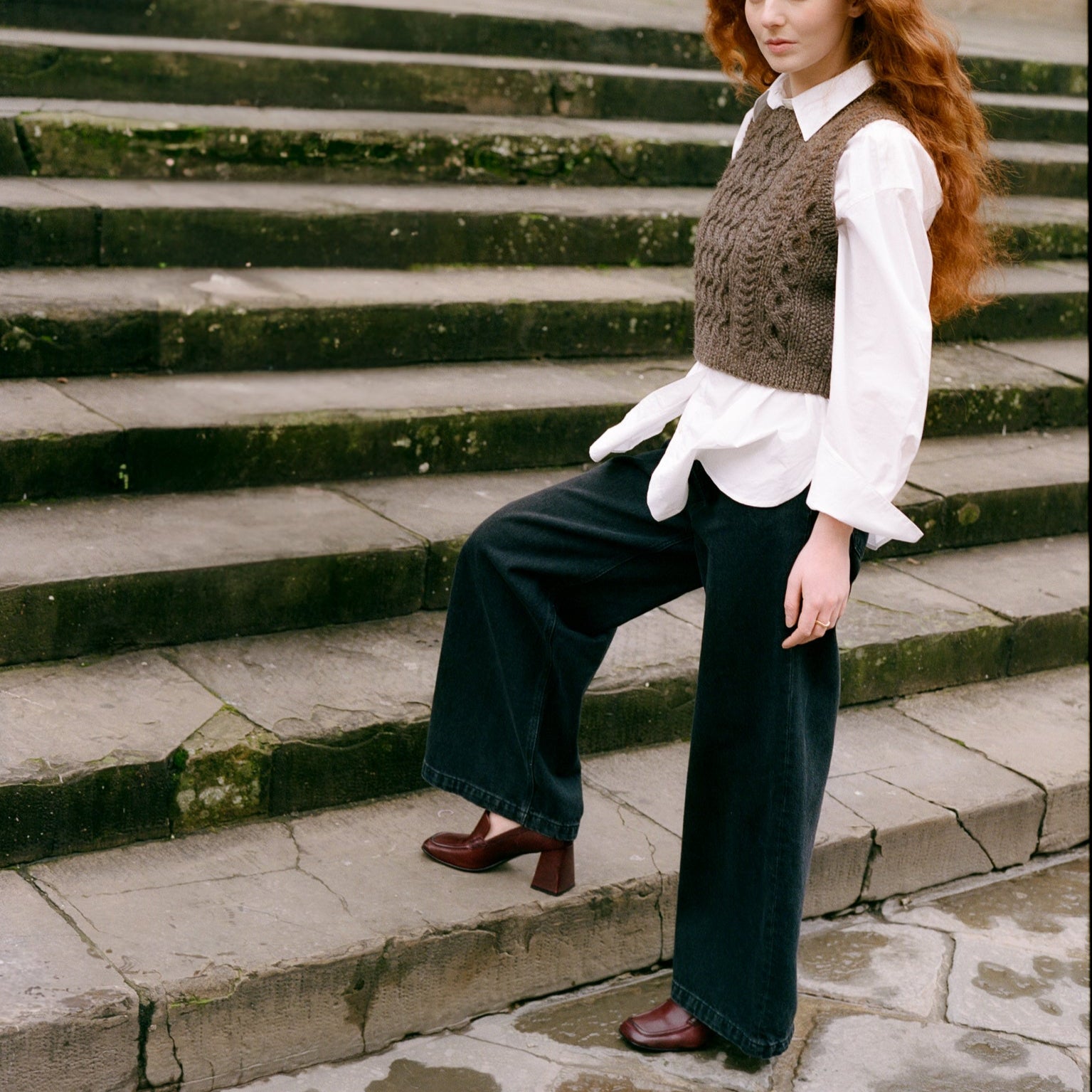 WOMENS MEREDITH LOAFER HEELS