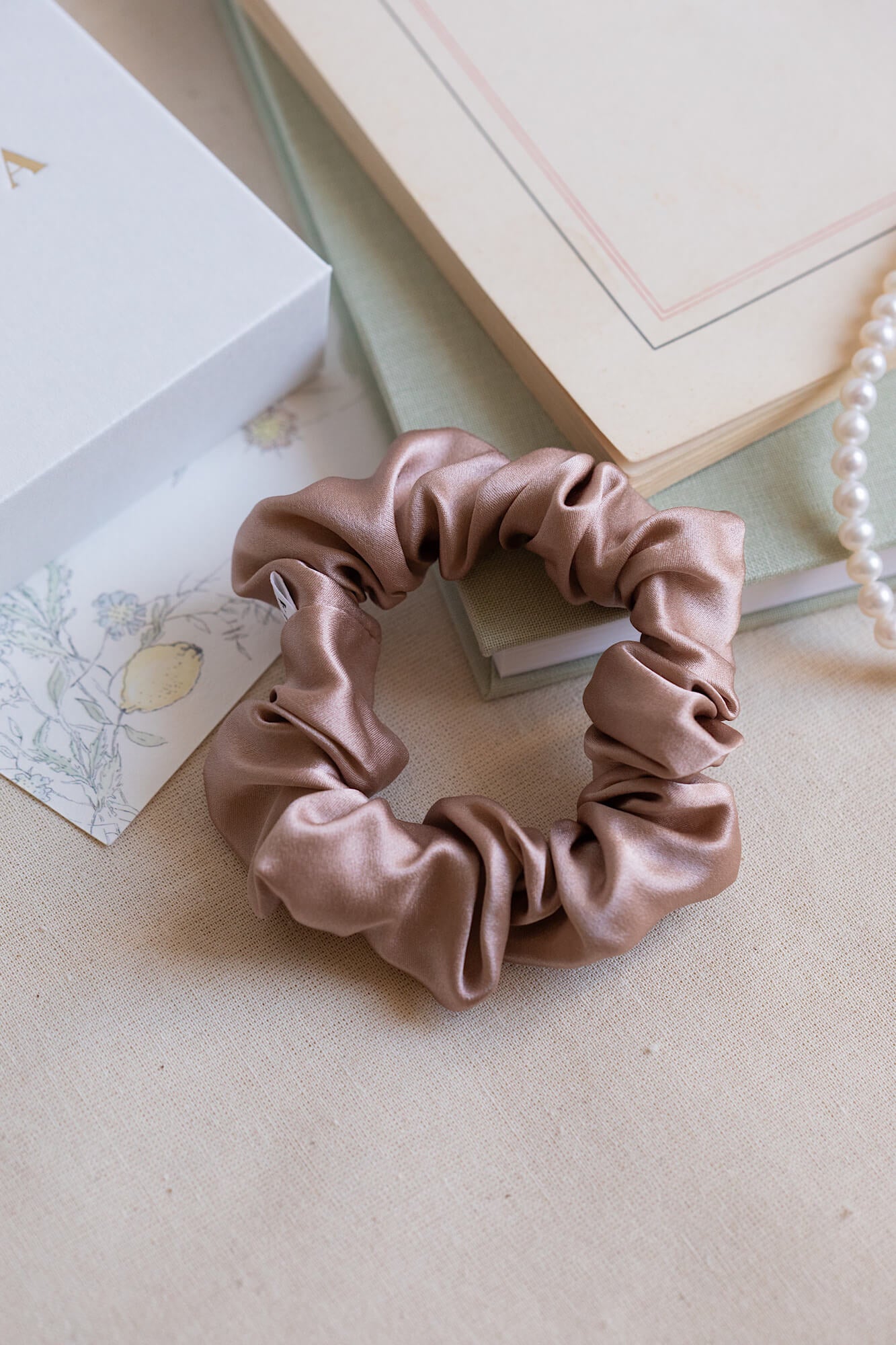 Zoe Silk Scrunchie