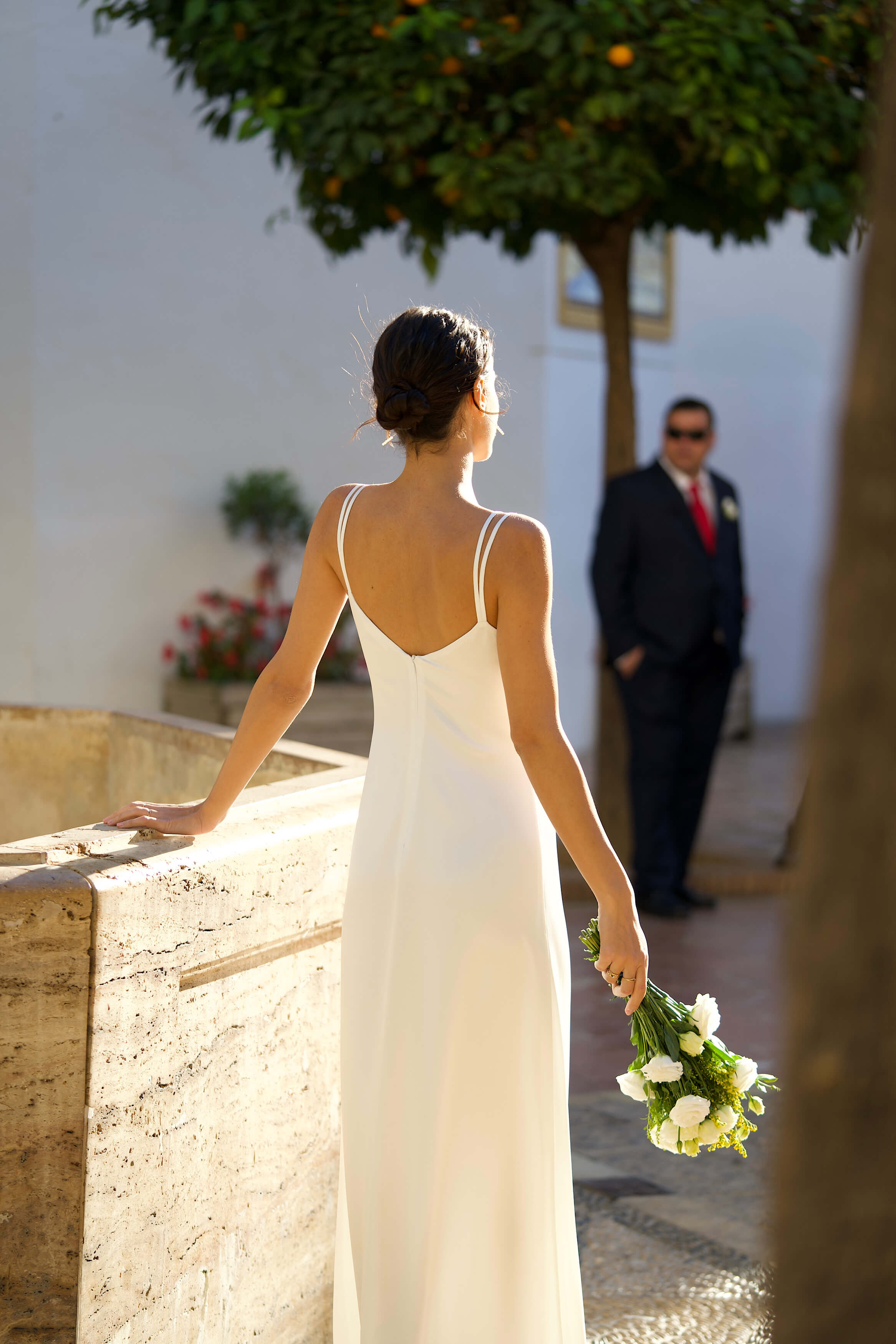 Charlize Cowl-Neck Dress