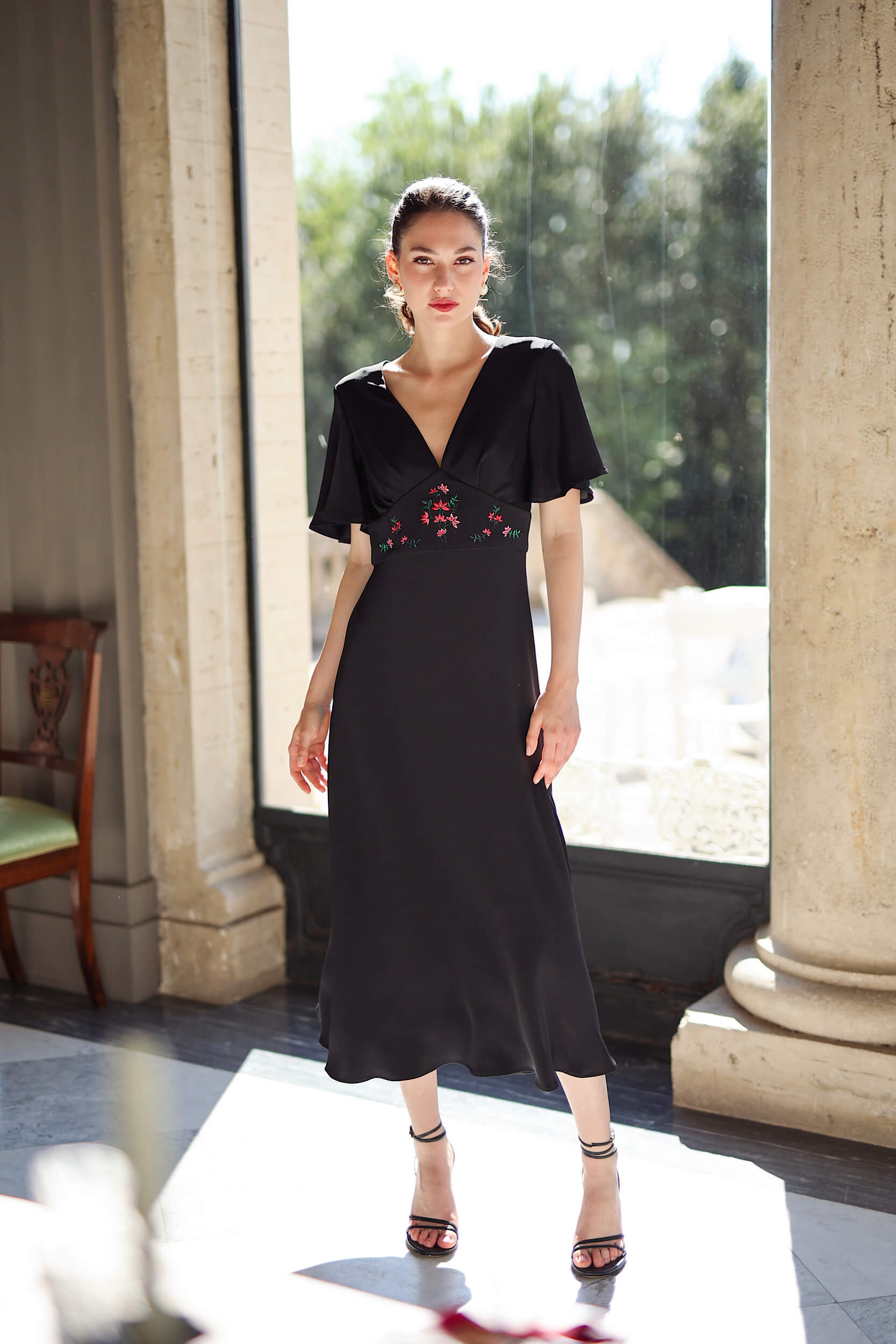 Coralie Embroidered Dress