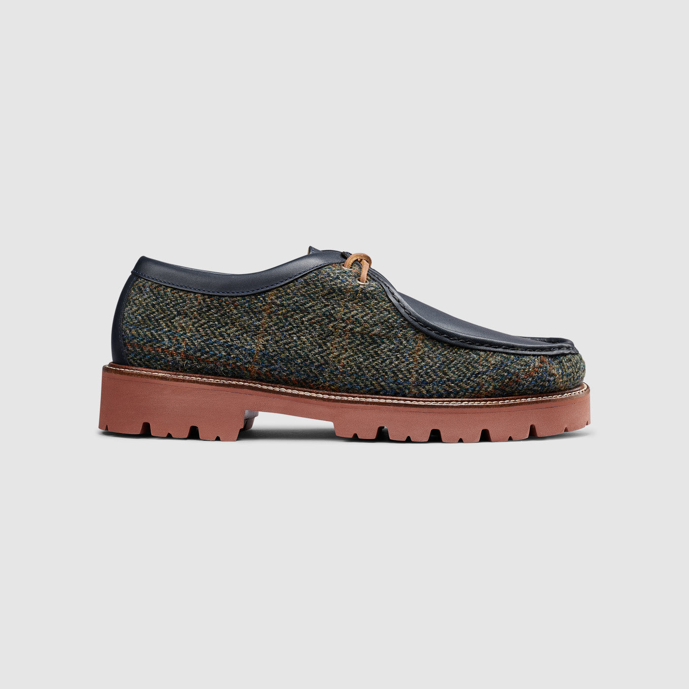MENS WALLACE HARRIS TWEED MOC