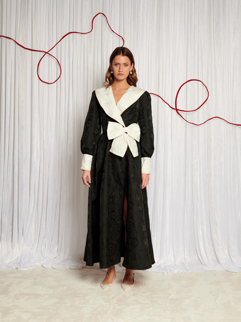 Daya Jacquard Maxi Dress