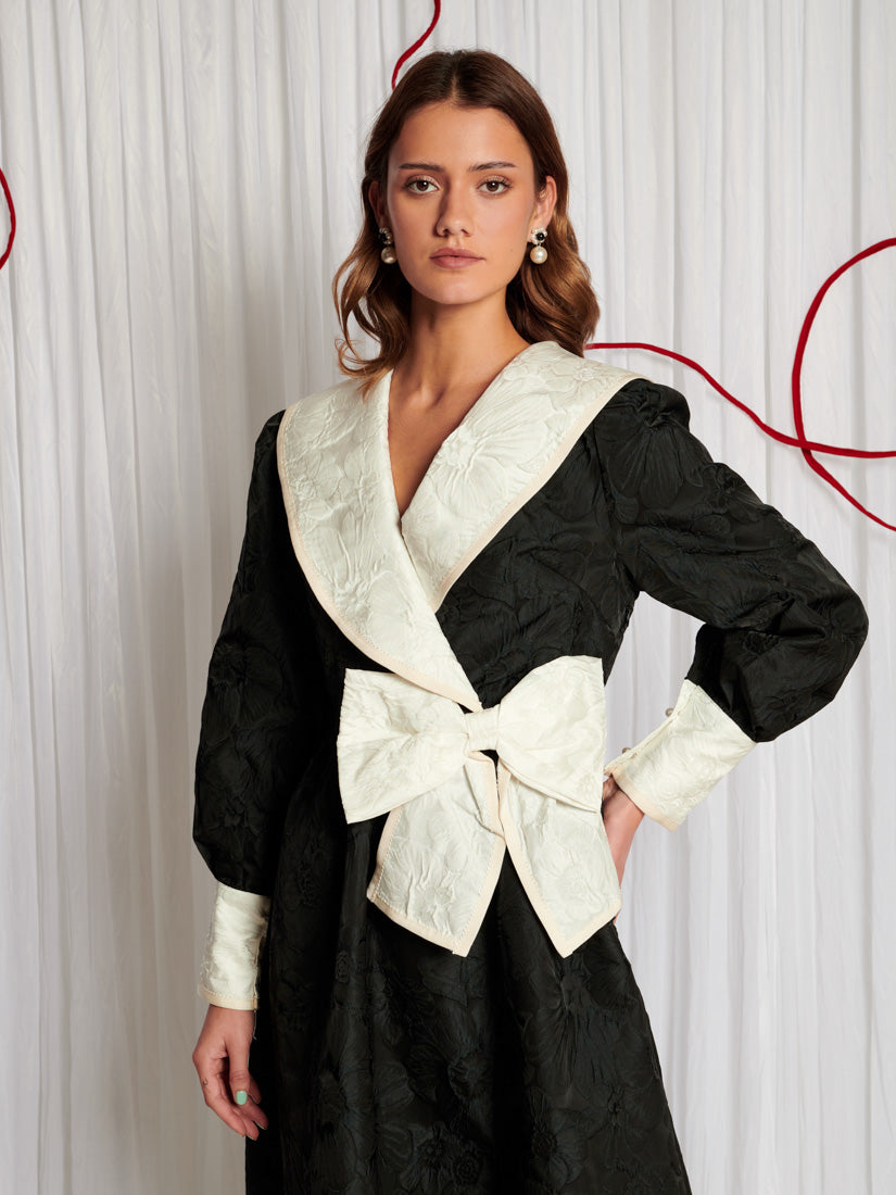 Daya Jacquard Maxi Dress