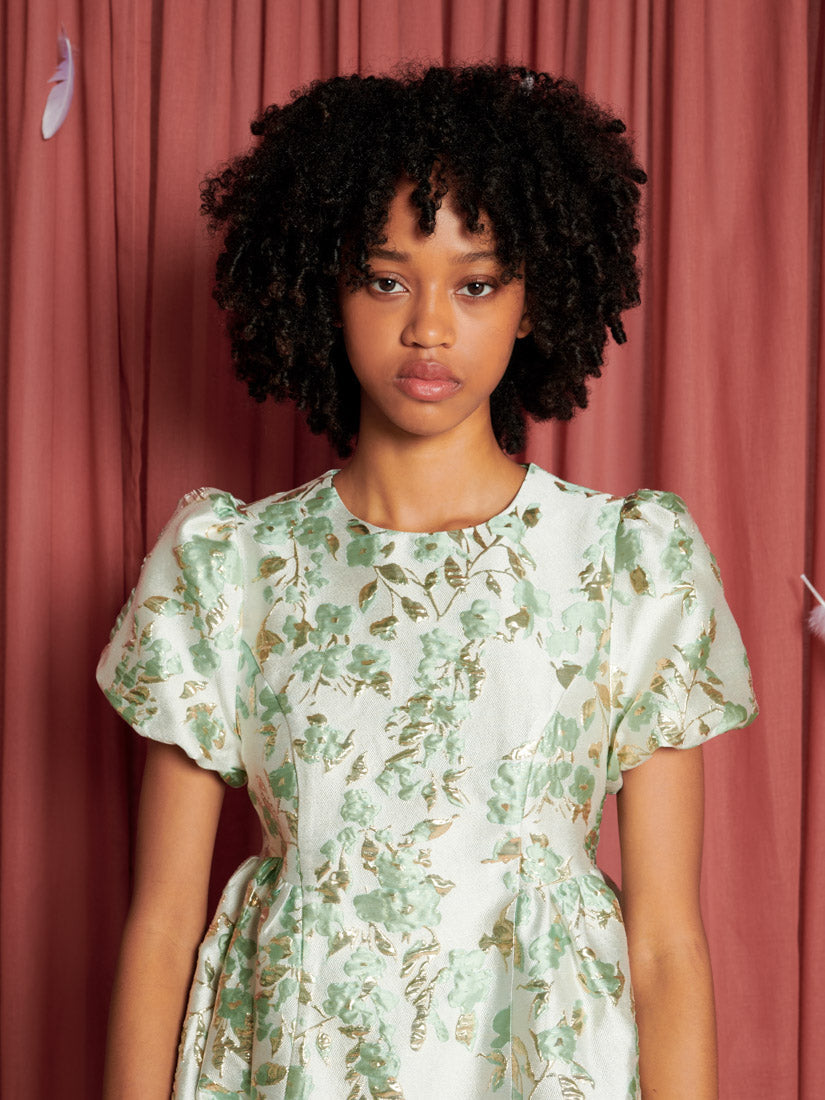 Eider Jacquard Mini Dress