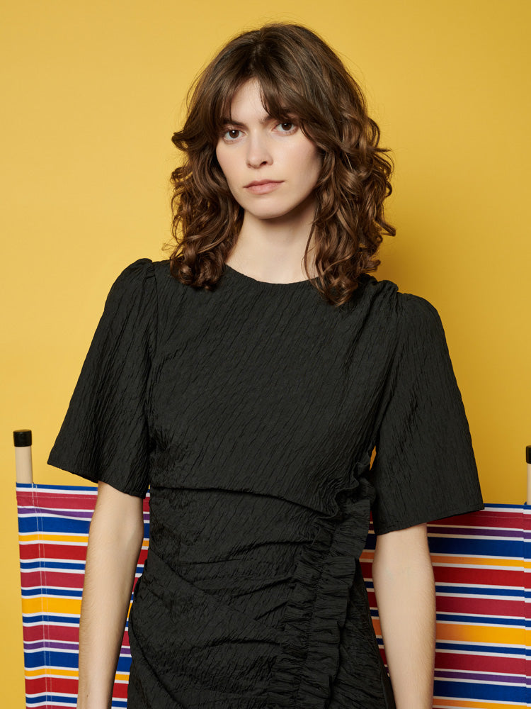 Georgia Ruffle Mini Dress