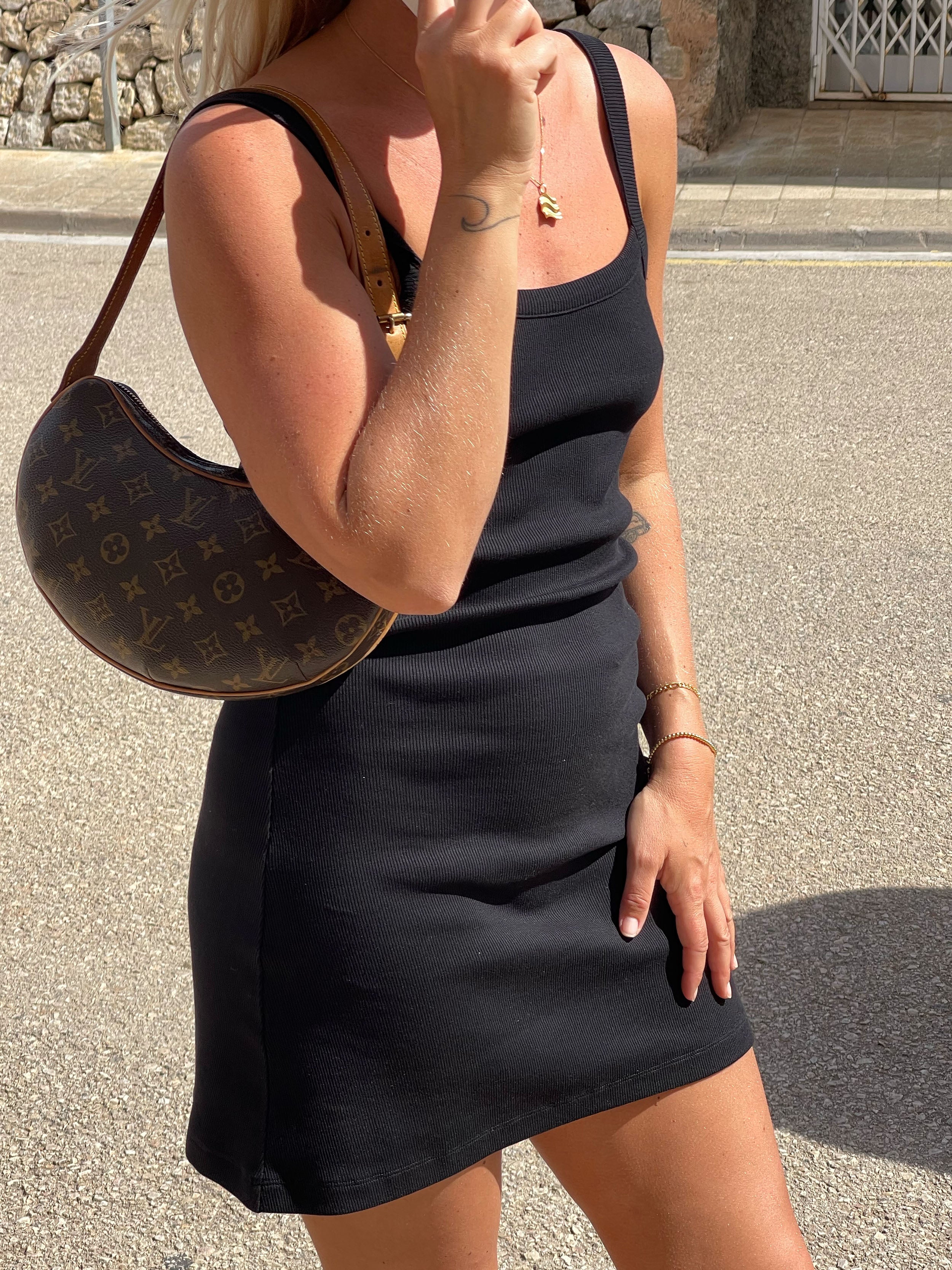 Daily Tank Dress Ribbed Baby Yellow