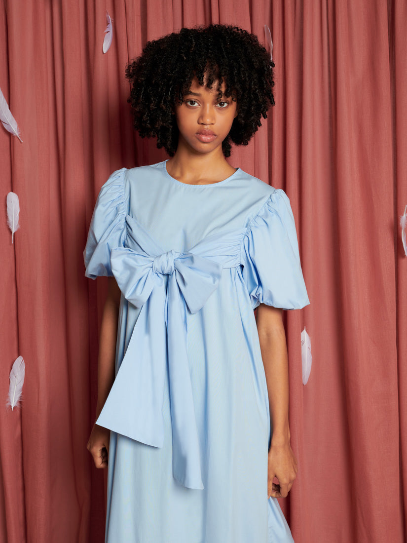 Flutter Bow Midi Dress