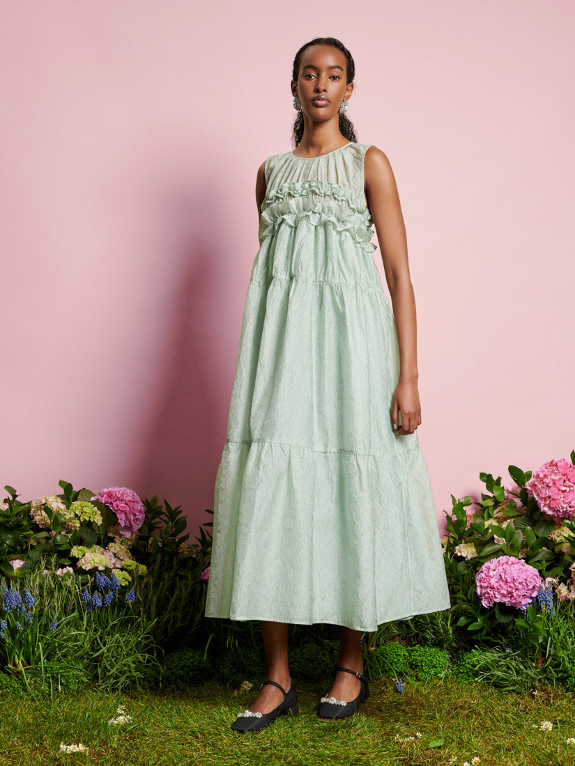 Perdita Organza Midi Dress