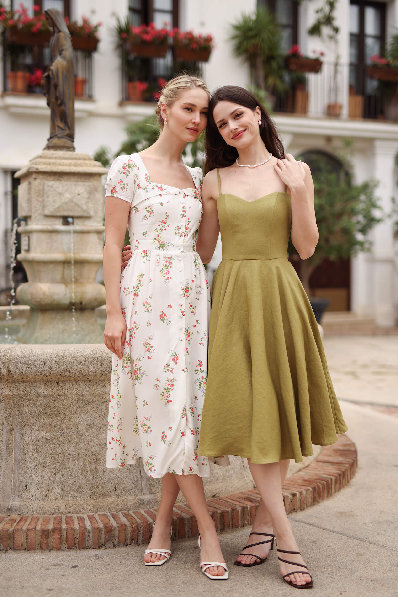 Estelle Button Down Dress