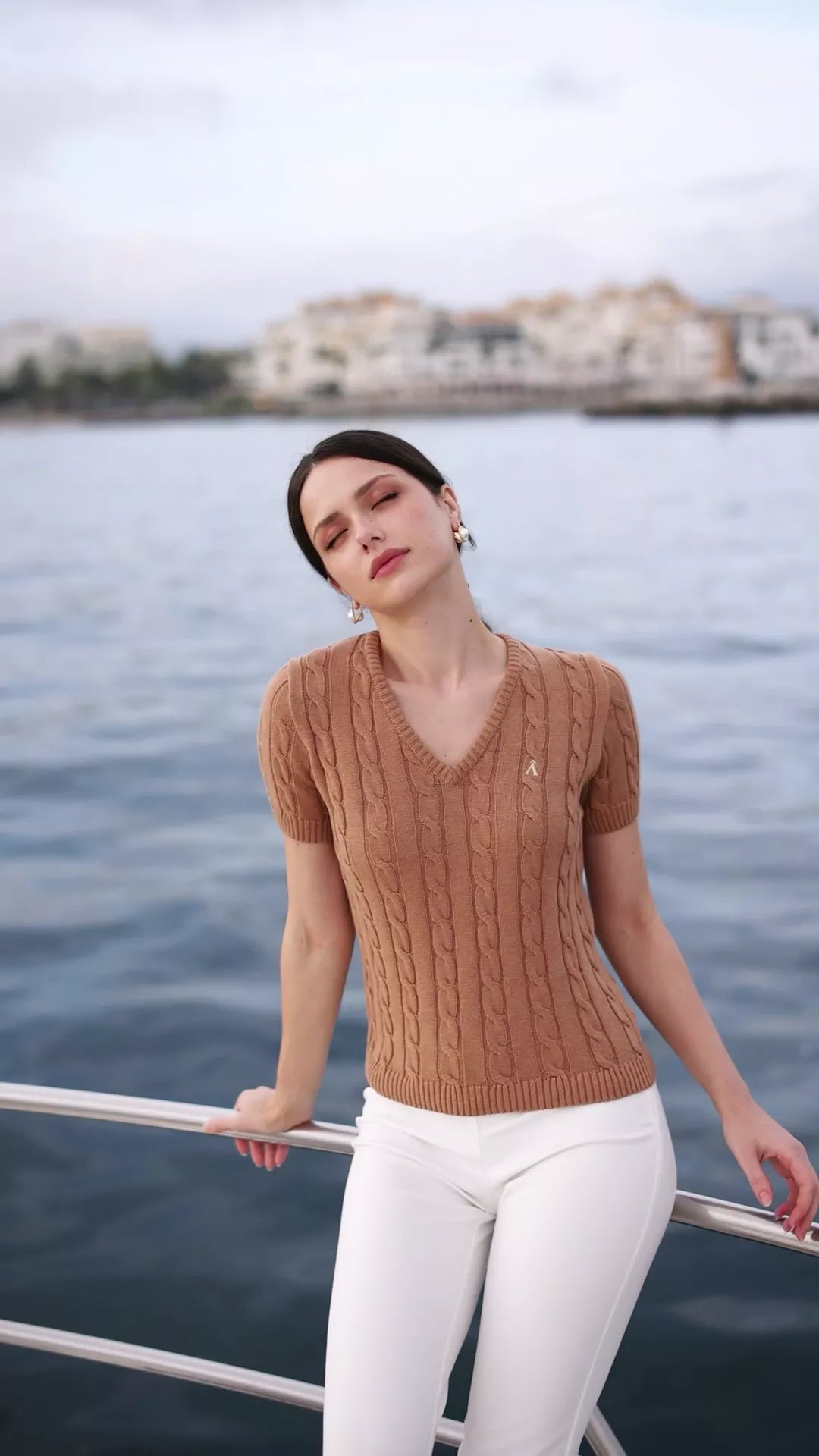 Talina Cable Knit Top