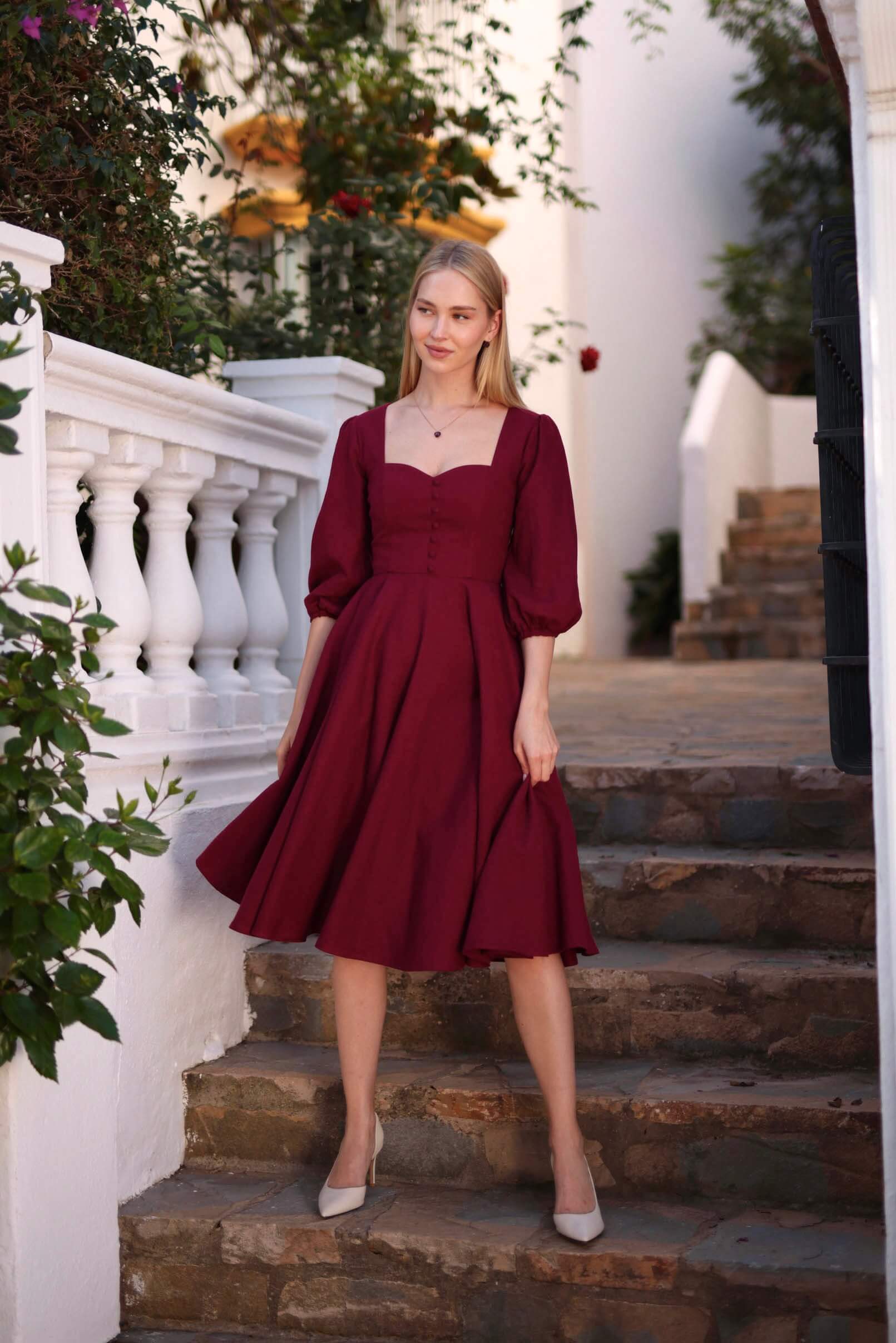 Bardetta Linen Dress