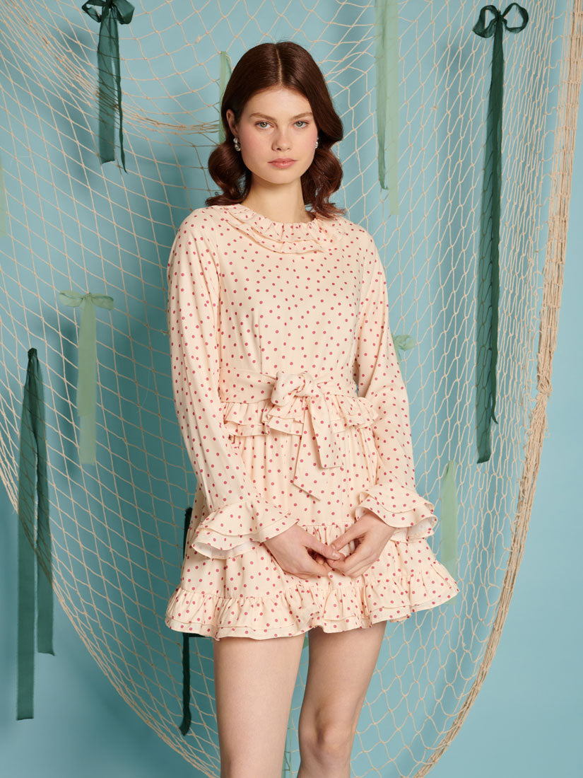 Betta Ruffle Mini Dress