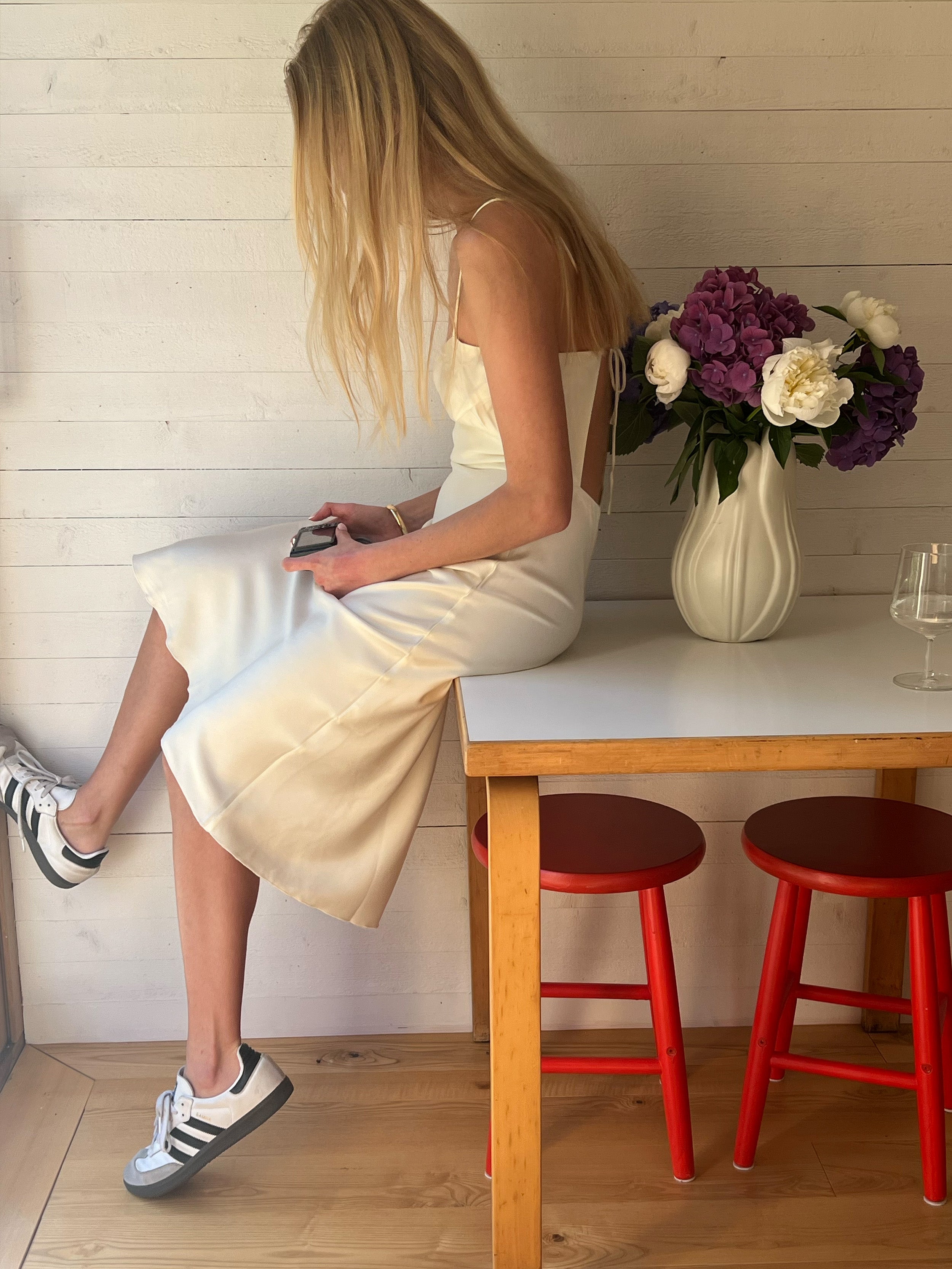 Dream Dress Midi Cloud