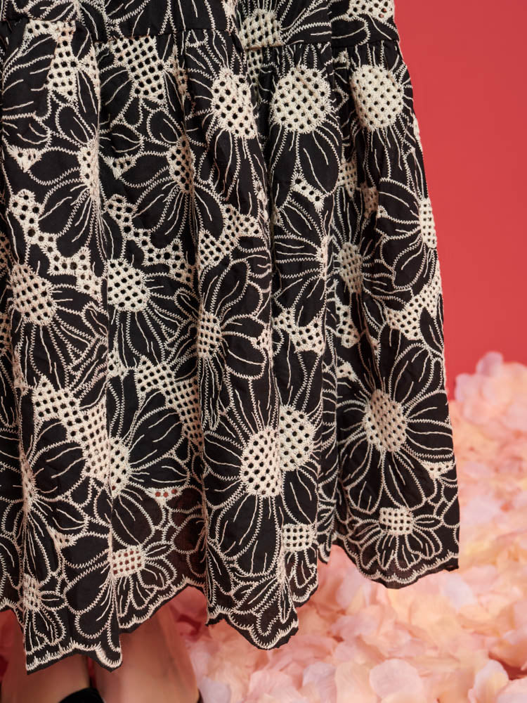 Flower Haze Midi Dress