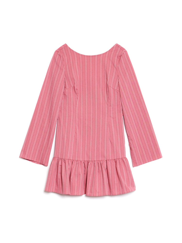 Darling Jacquard Mini Dress