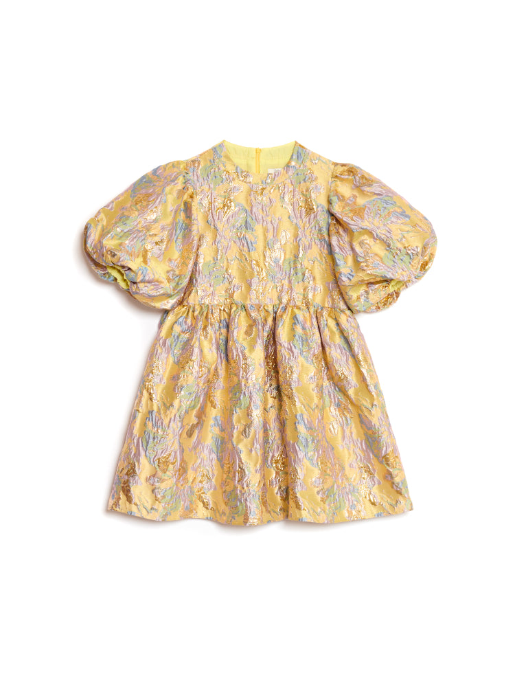 Meri Jacquard Mini Dress