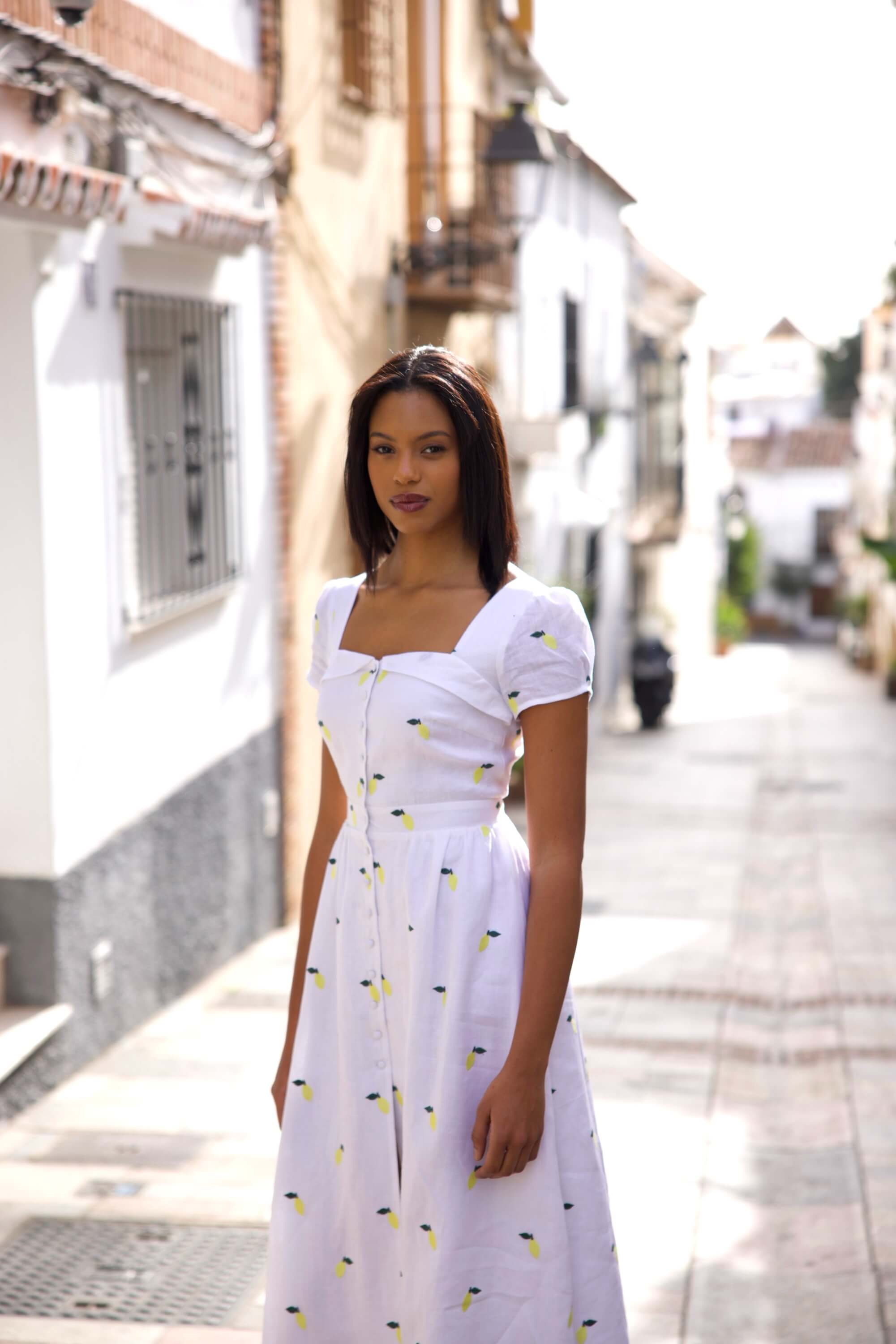 Estelle Button Down Dress