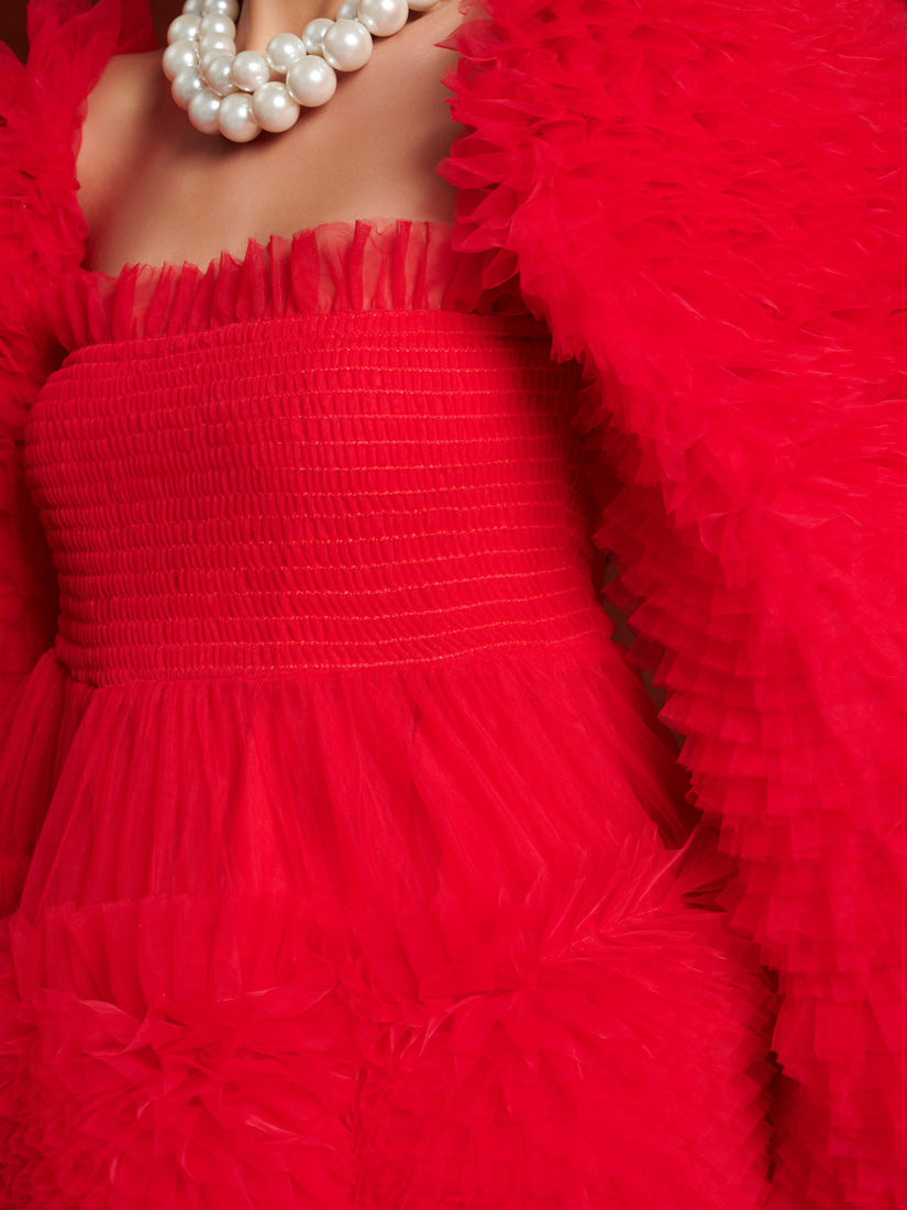 Venice Tulle Mini Dress