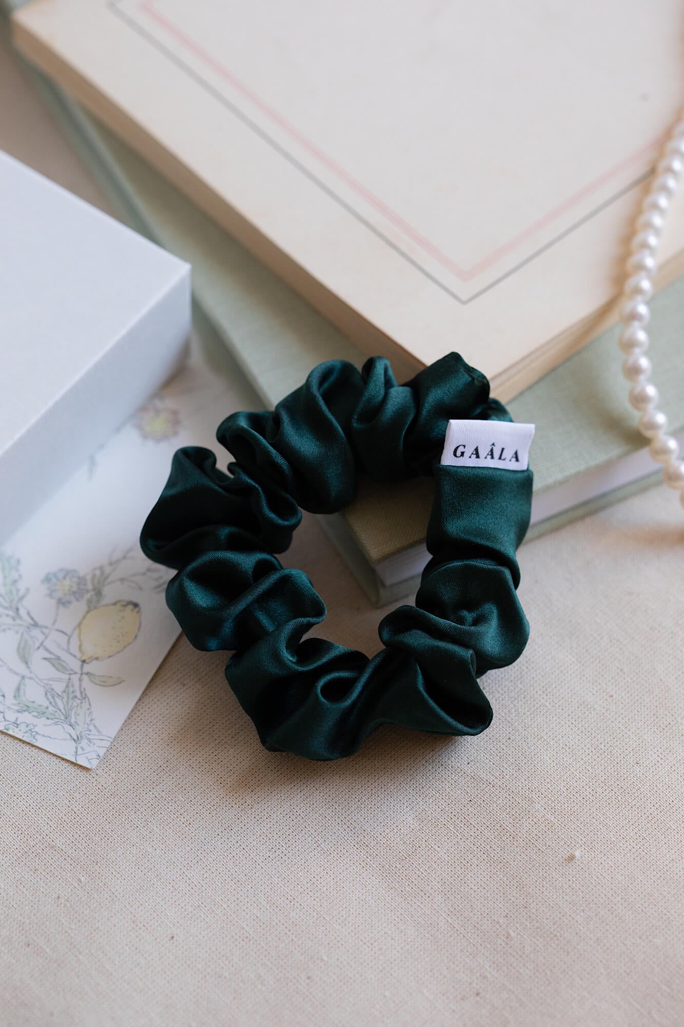 Zoe Silk Scrunchie