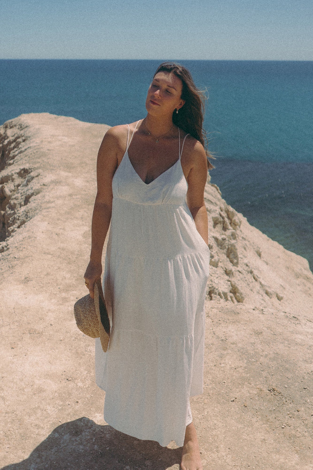 Carbell Maxi Dress White