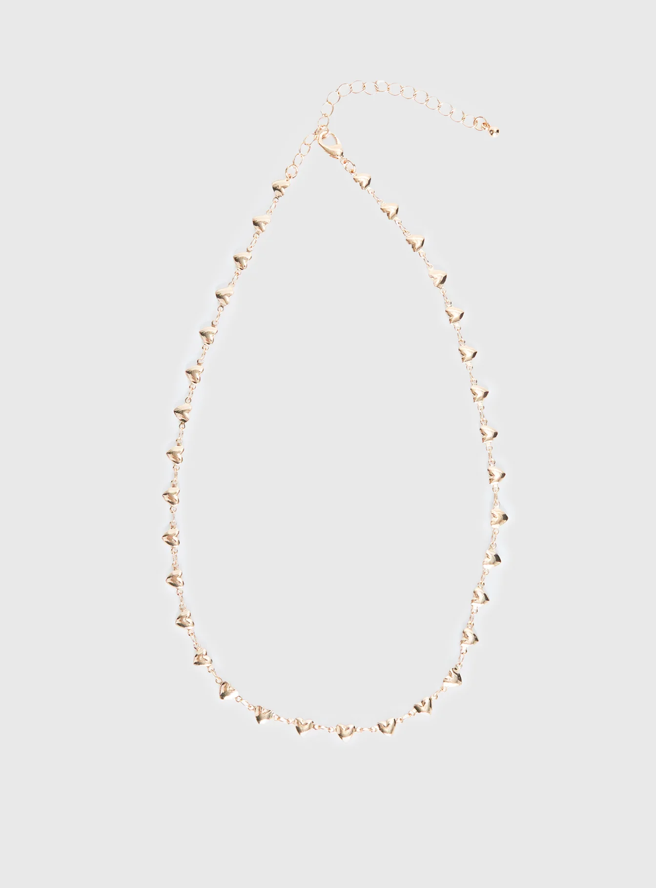 Kinsey Heart Necklace Gold