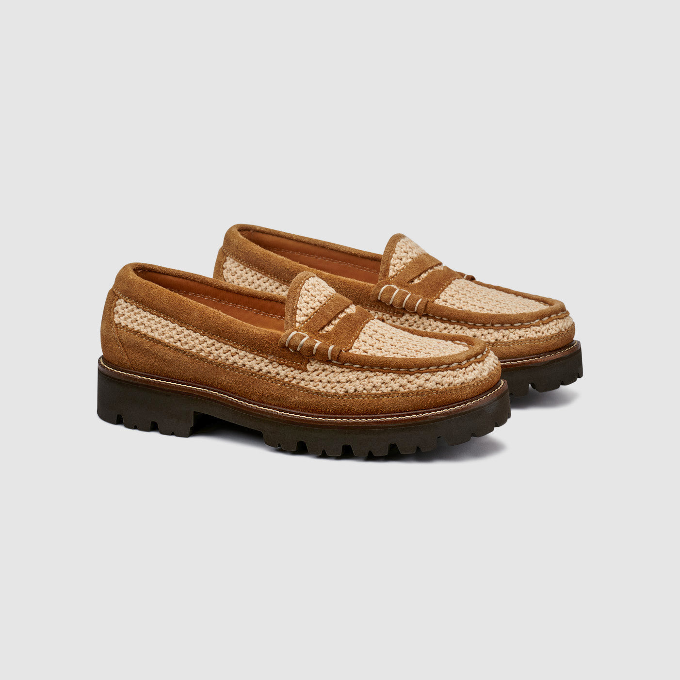 G.H.BASS x CORRIDOR MENS LARSON LUG WEEJUNS