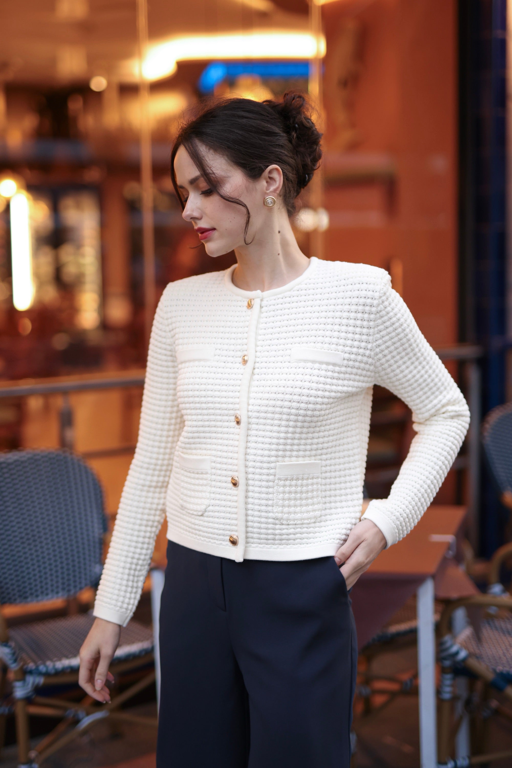 Margery Ecovero Knit Jacket