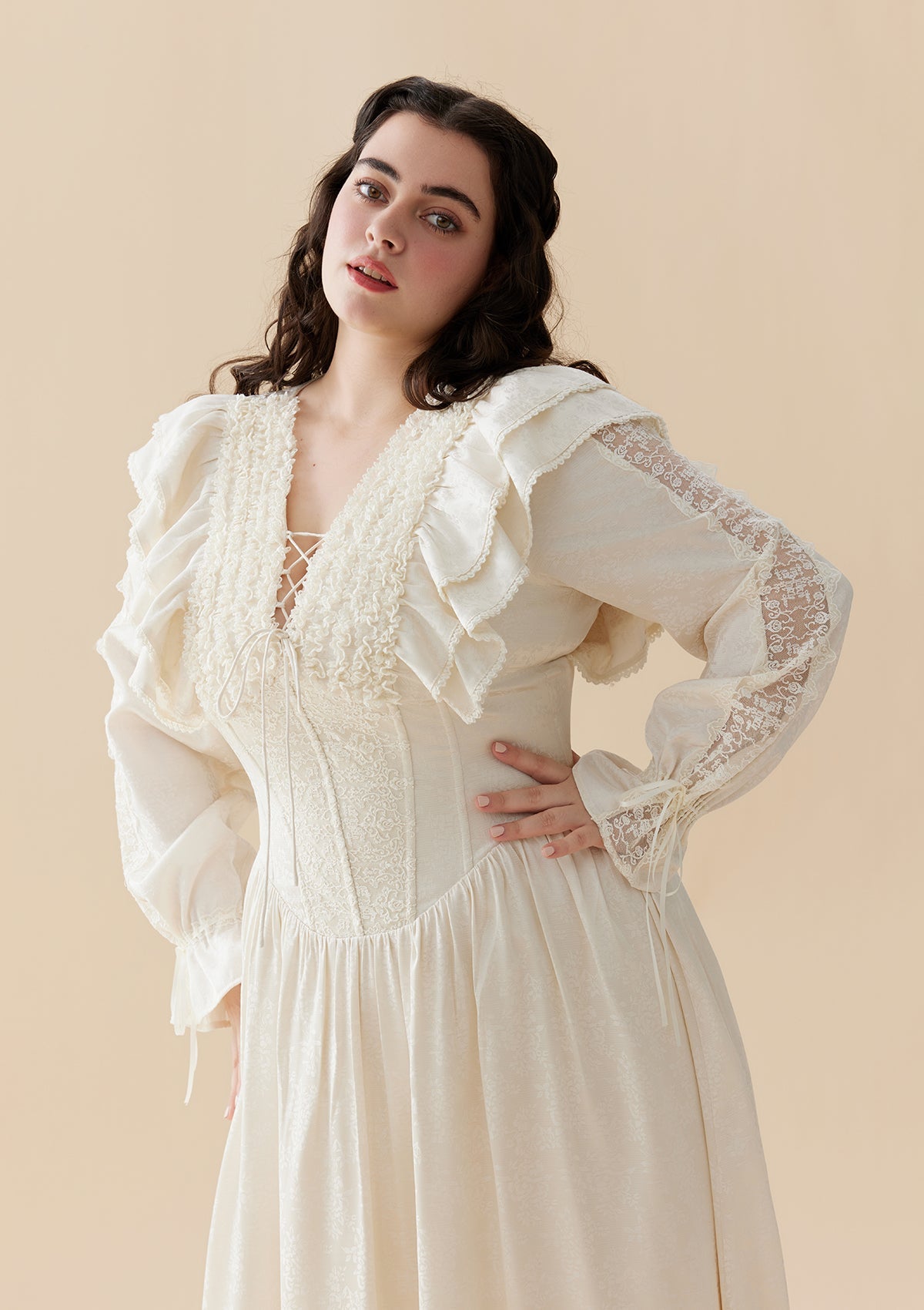 Curve & Plus Glitter Butterfly Dress