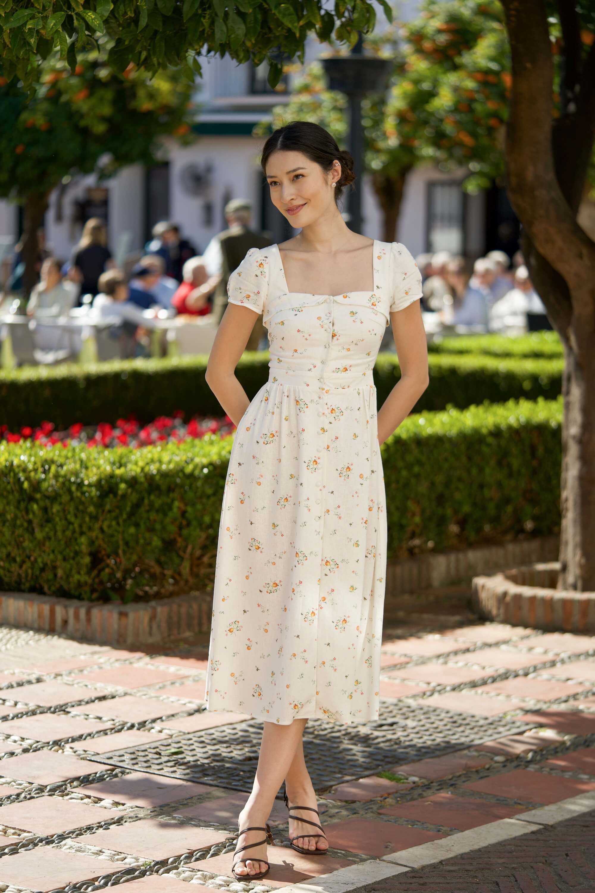 Estelle Button Down Dress