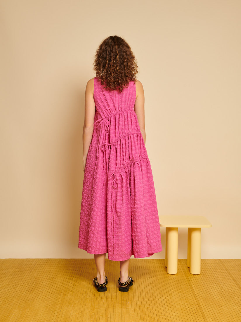 Blanka Ruched Midi Dress