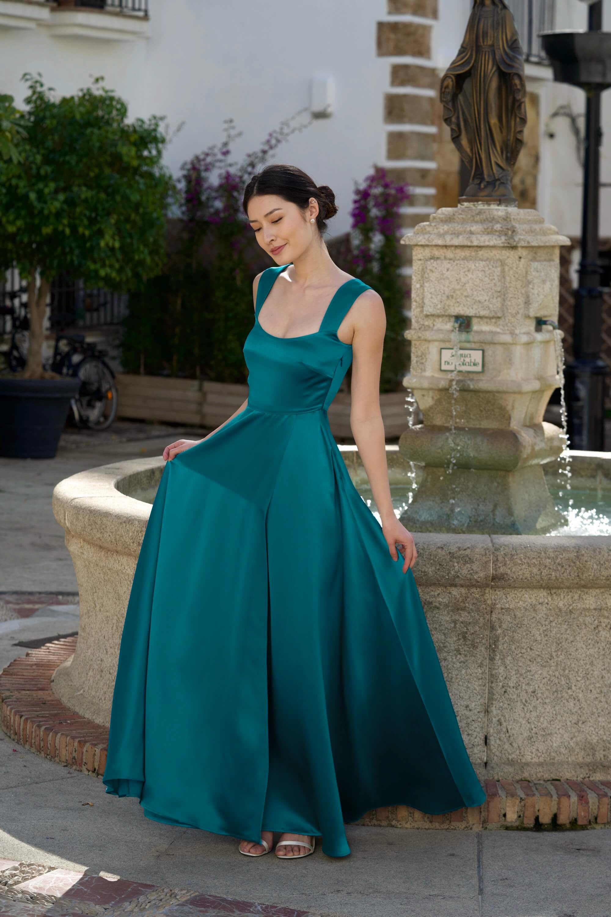 Cezanne Triacetate Dress