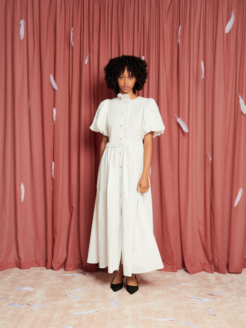 Embrace Ruffle Maxi Dress