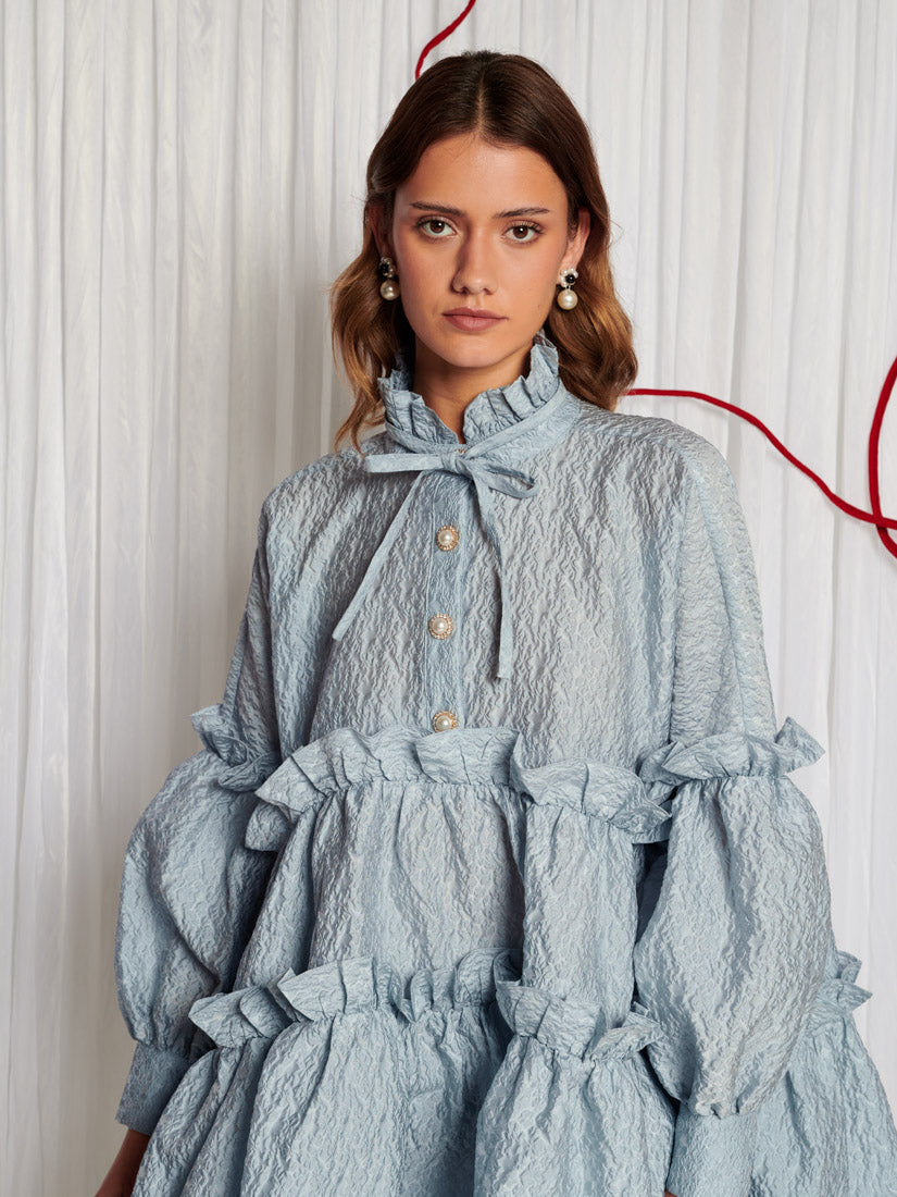 Starling Jacquard Midi Dress