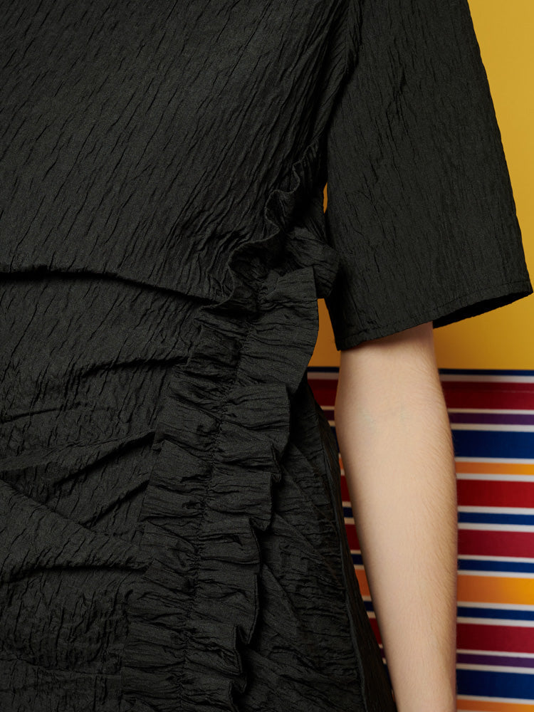 Georgia Ruffle Mini Dress