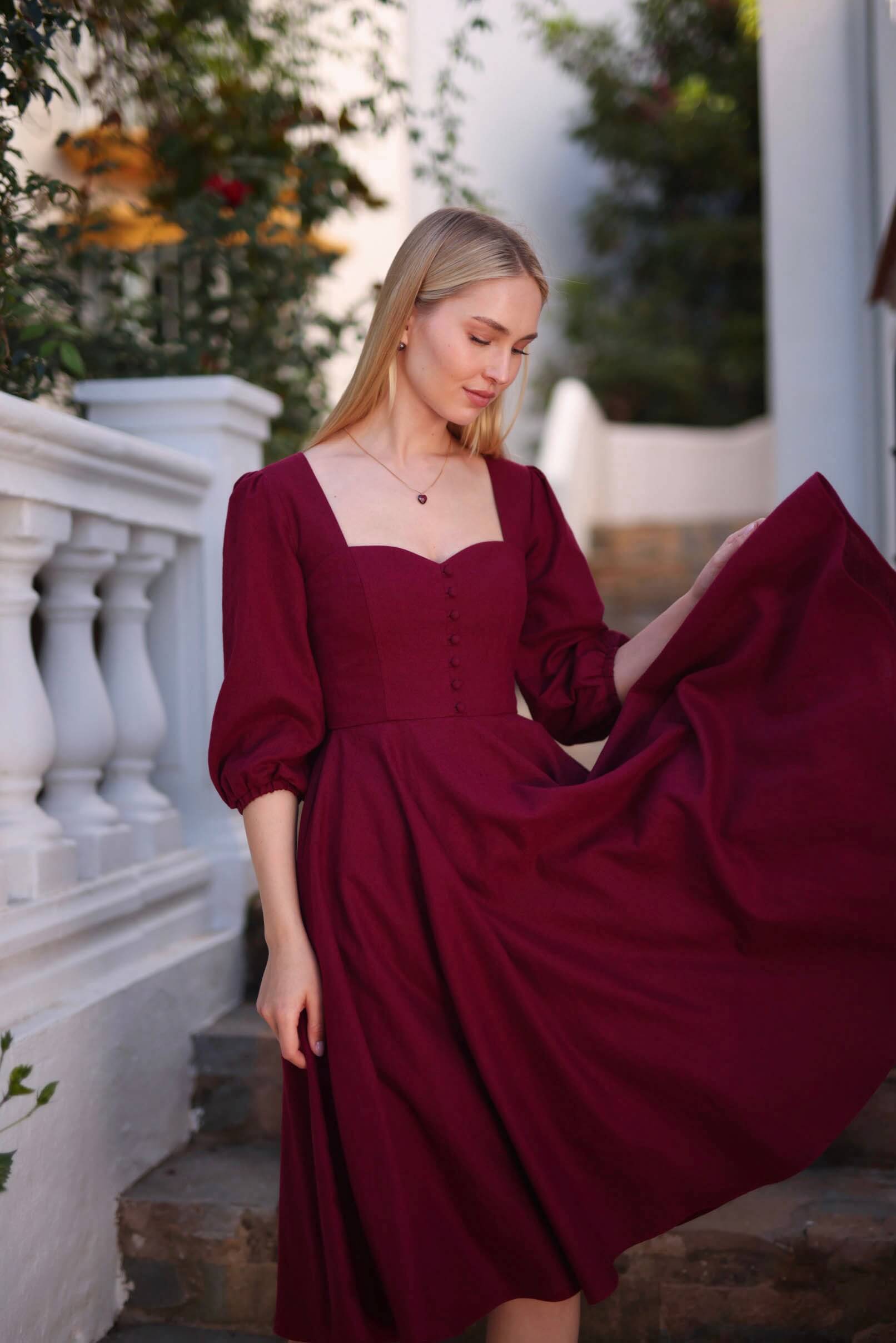 Bardetta Linen Dress