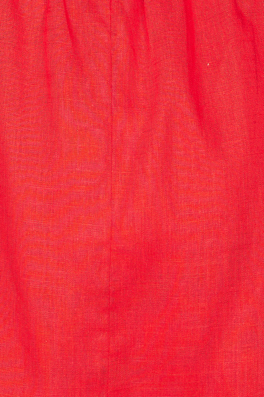 Posing Time Mini Dress Red