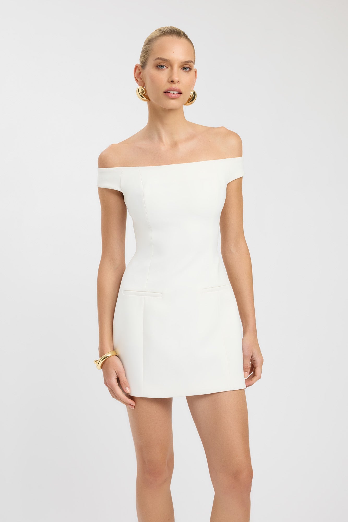 Alto Off Shoulder Mini Dress