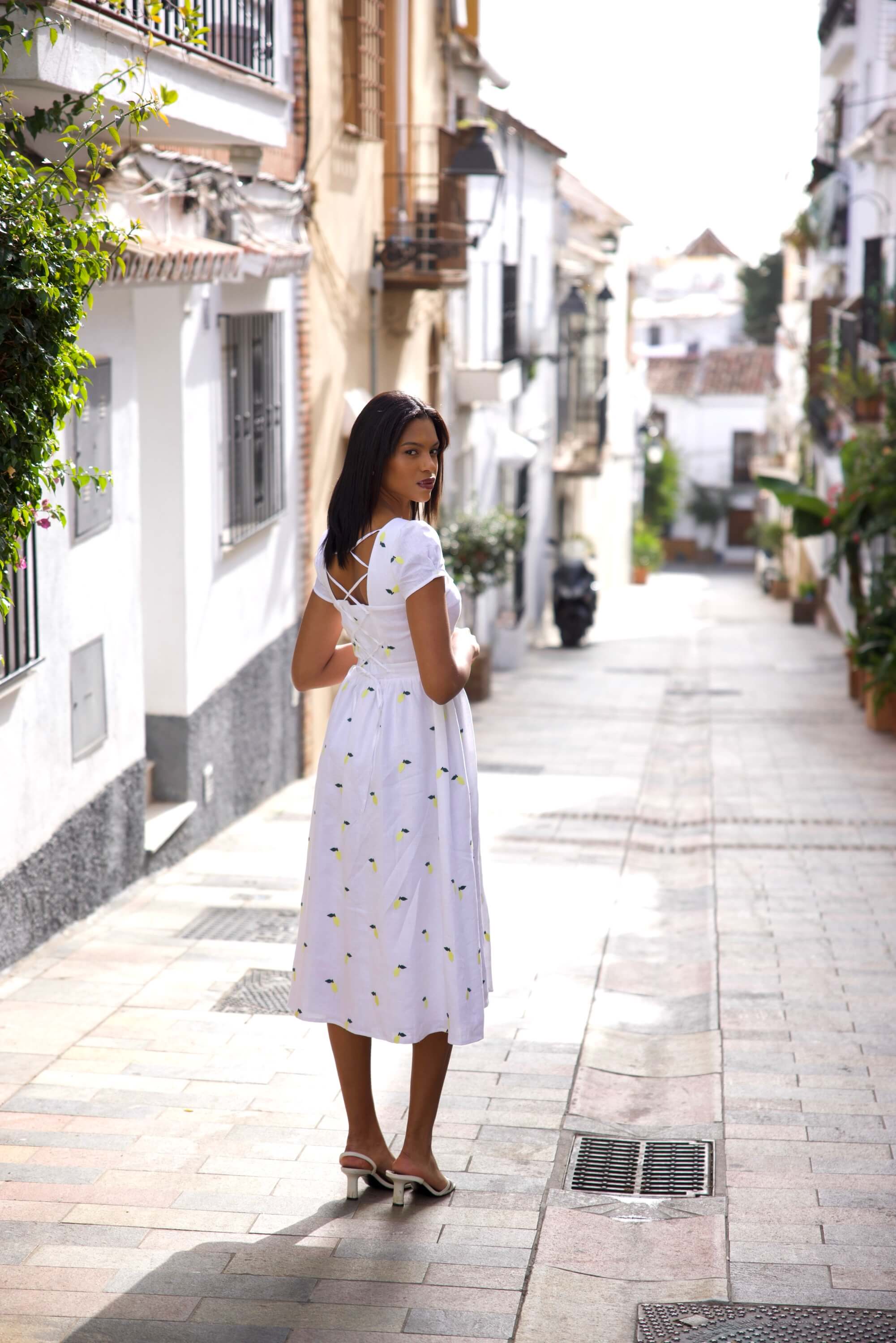 Estelle Button Down Dress