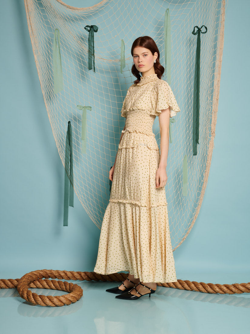 Perch Polka Dot Maxi Dress