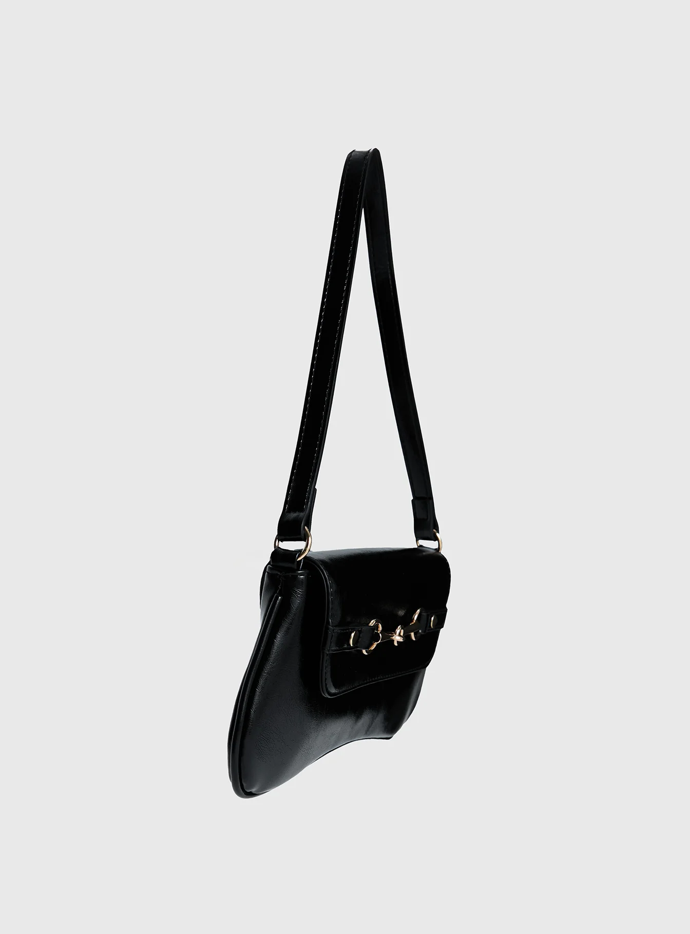 Pulse Shoulder Bag Black / Gold