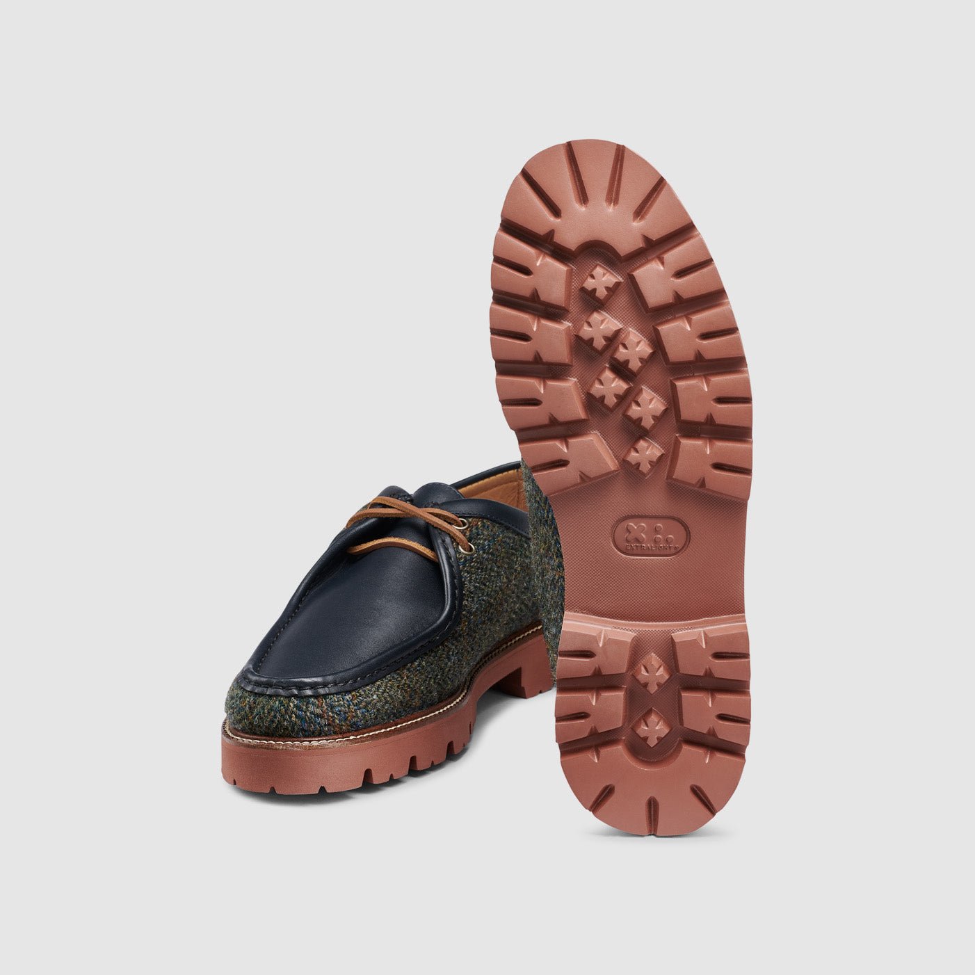 MENS WALLACE HARRIS TWEED MOC