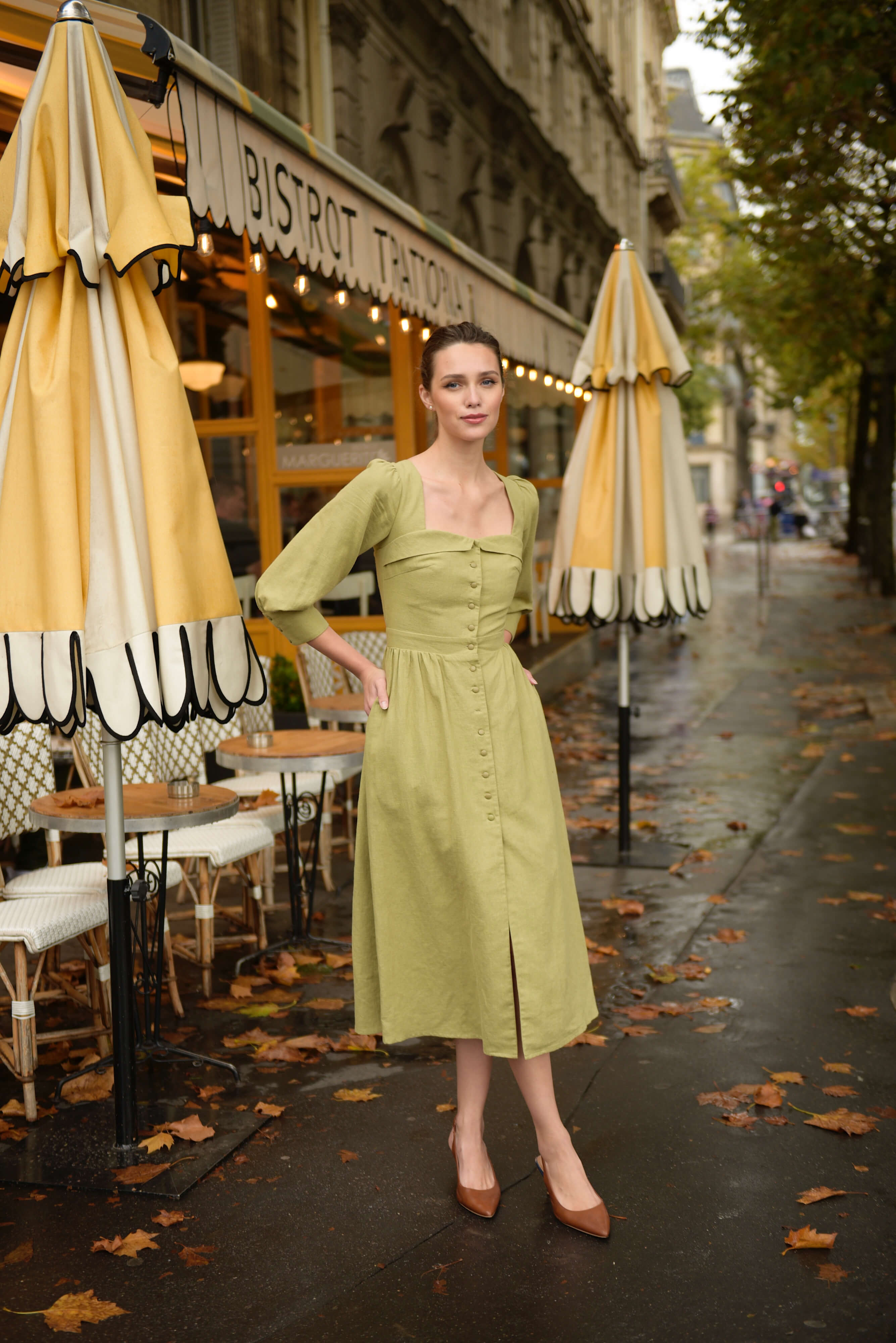 Esther Linen Dress