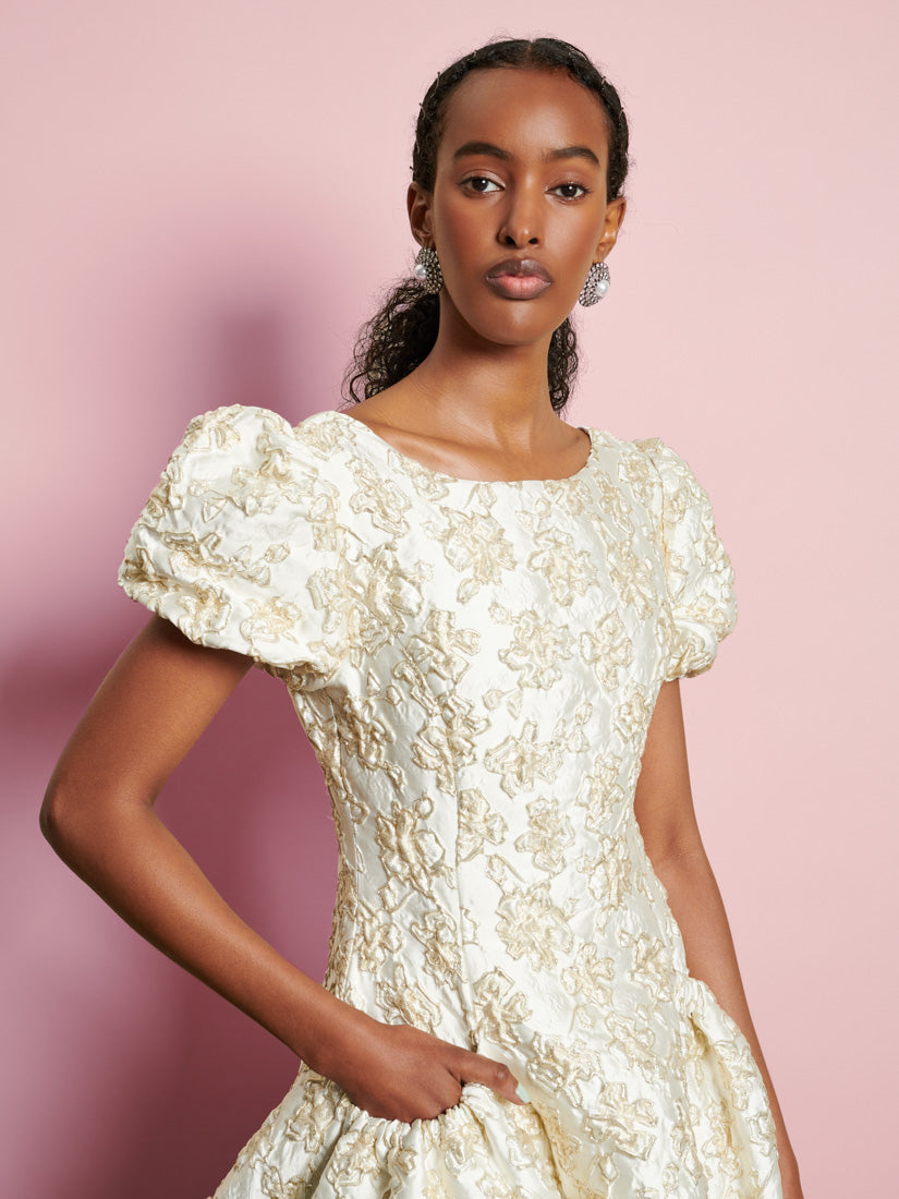 Dane Jacquard Mini Dress