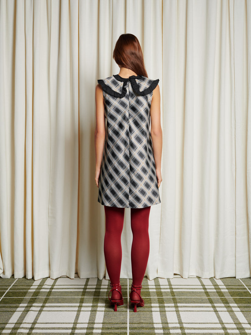 Morven Check Mini Dress