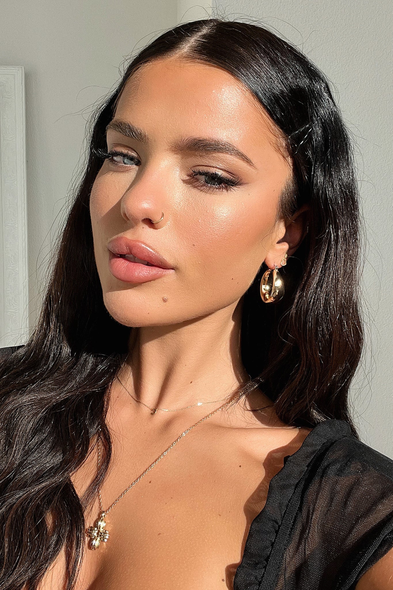 Zoey Hoop Earrings - Gold