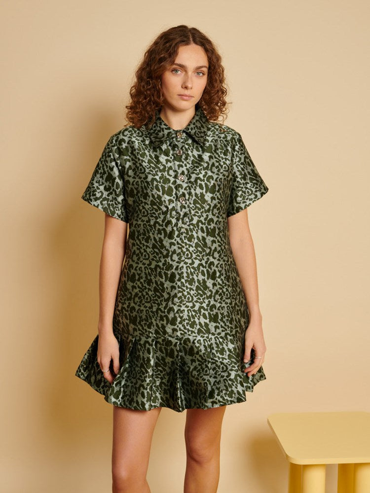 Doodle Bloom Midi Dress