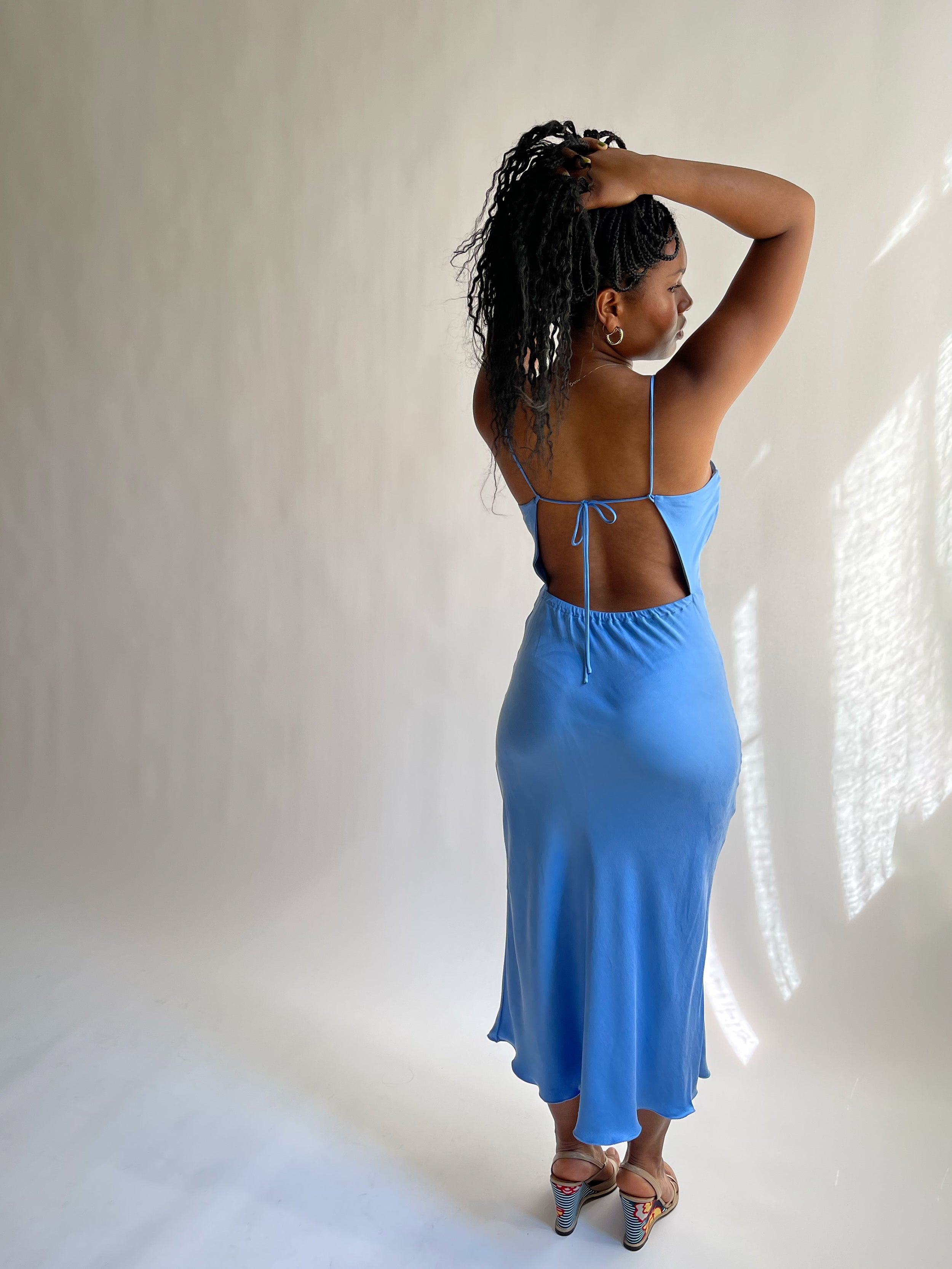 Dream Dress Midi Sky