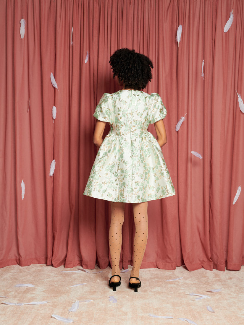 Eider Jacquard Mini Dress