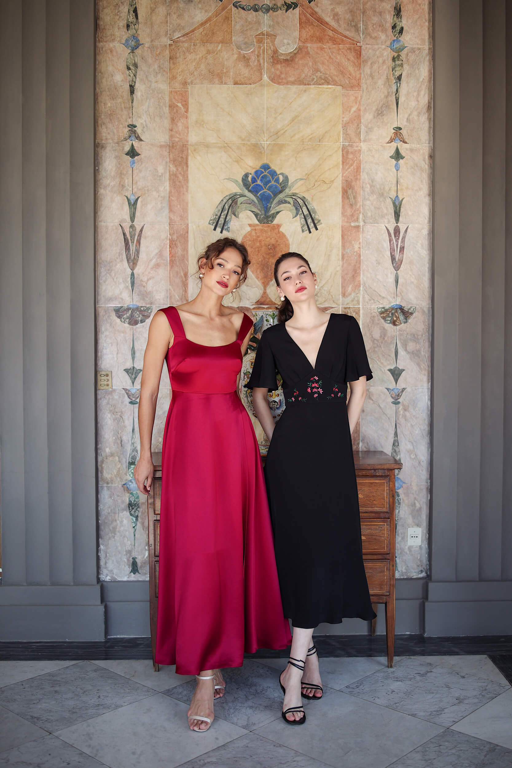 Coralie Embroidered Dress