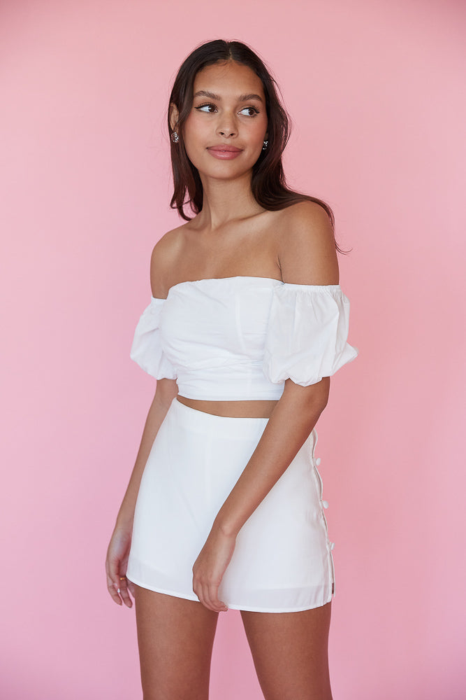 Beck Button Mini Skort